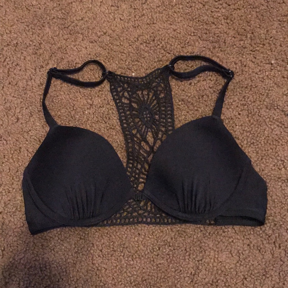 Black Swim Top